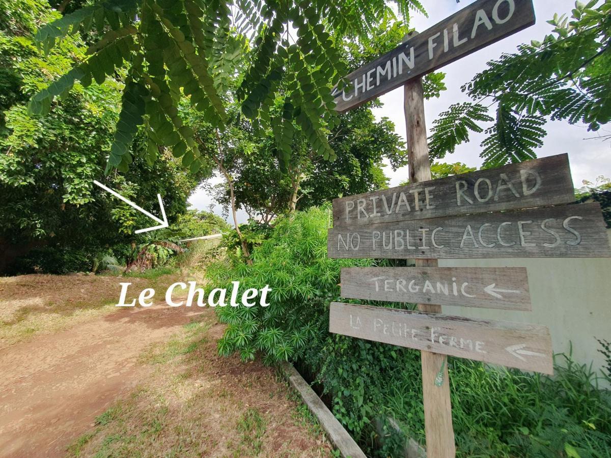 Le Chalet, La Petite Ferme Vieux Grand Port ภายนอก รูปภาพ