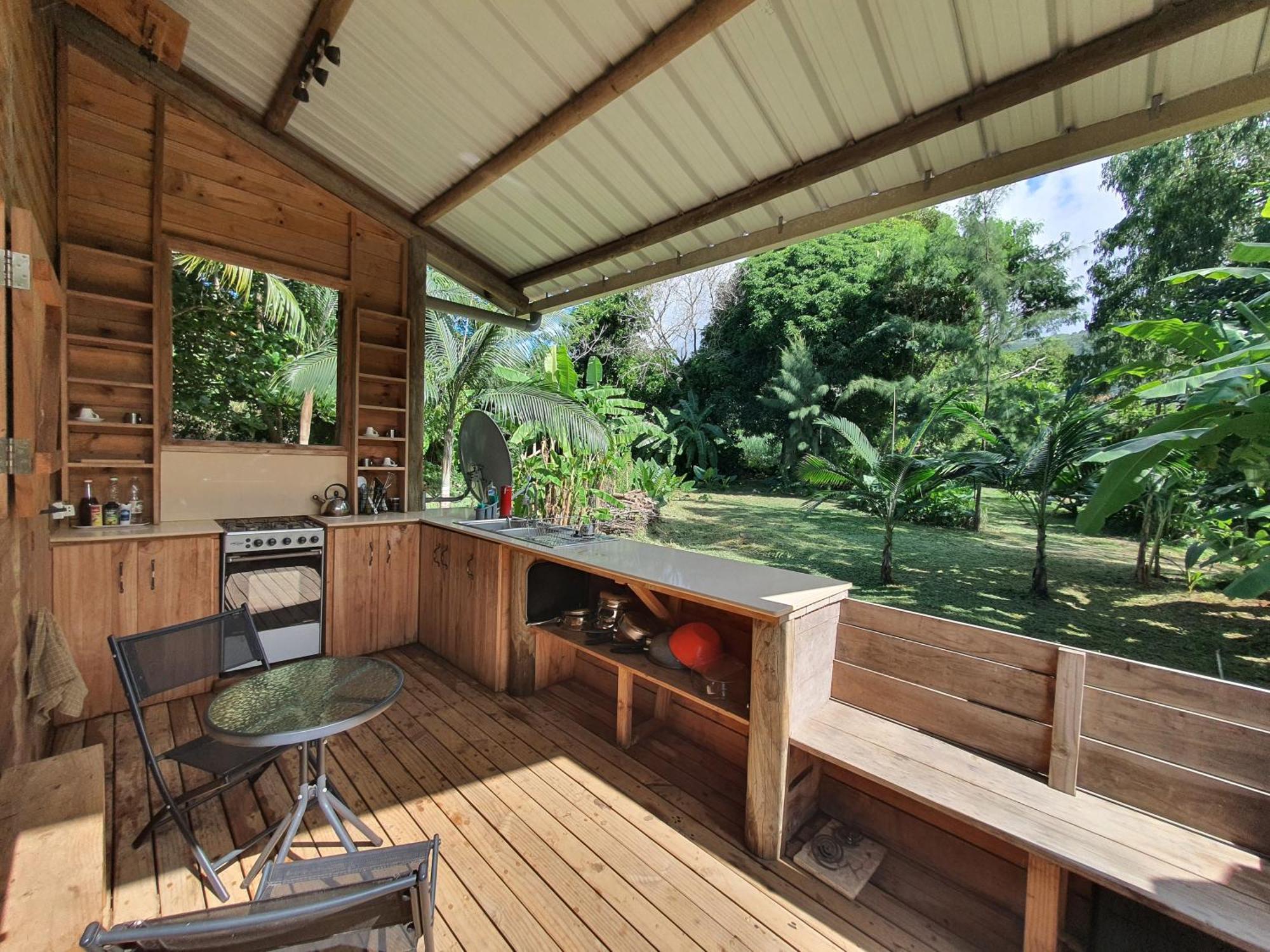 Le Chalet, La Petite Ferme Vieux Grand Port ภายนอก รูปภาพ